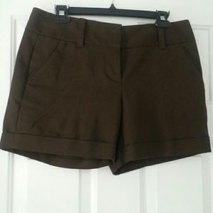 Vince Camuto Brown Cuff Short
